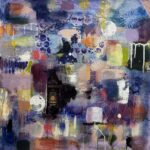 Breakout, 2025 Mixed Media on Canvas 24 x 24" $1000