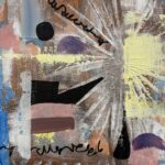Sail, 2025, Mixed Media on Canvas, 10 x 8", $400